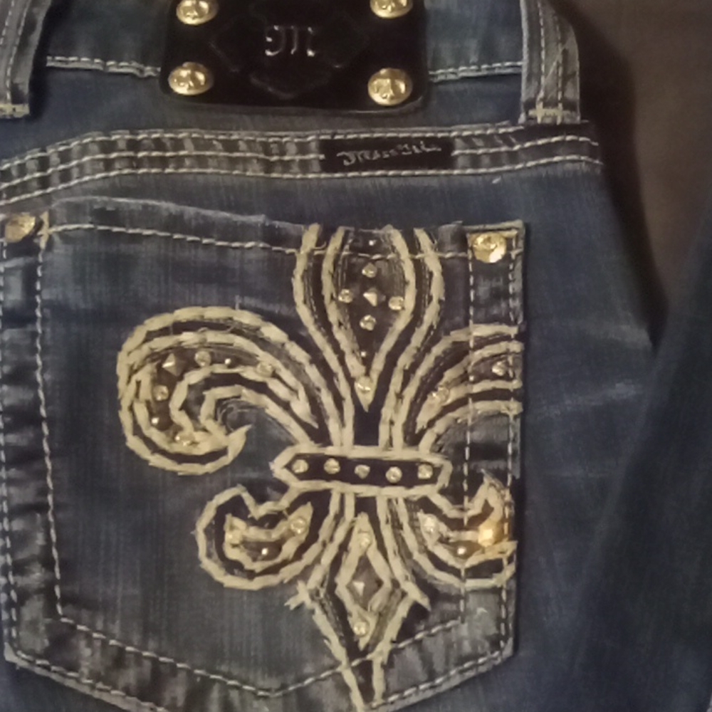 Womens Miss Me Boot cut jeans Size 29